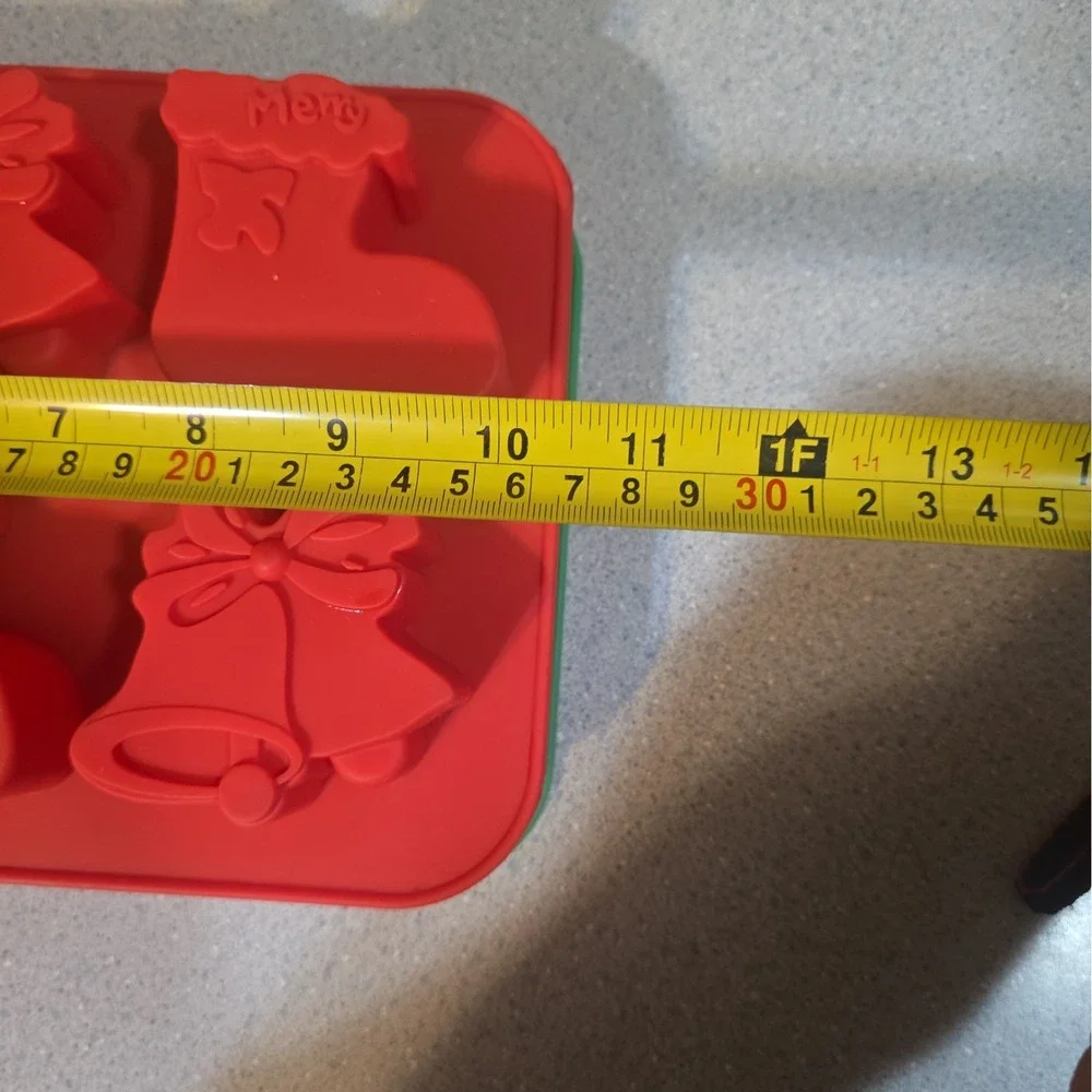 Meijer Christmas Candy Silicone Mold 6.8